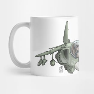 Harrier plane Mug